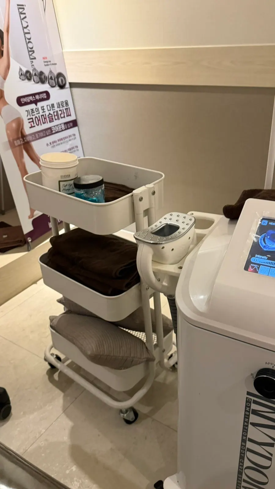 Scene from the Slimming Focus 60-minute treatment