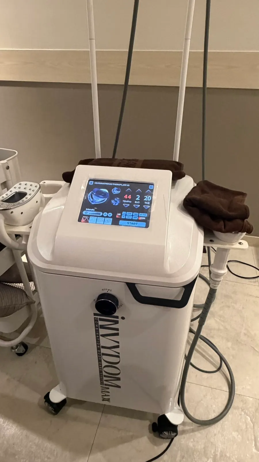 Treatment bed and equipment at Labiche Foot & Body
