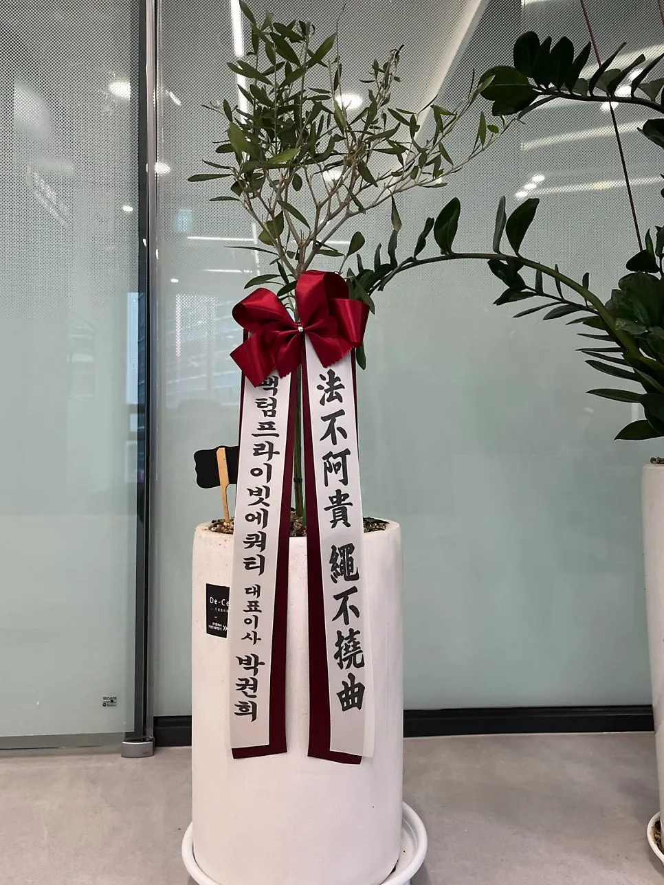 확장된 업무 환경을 보여주는 사무실 공간