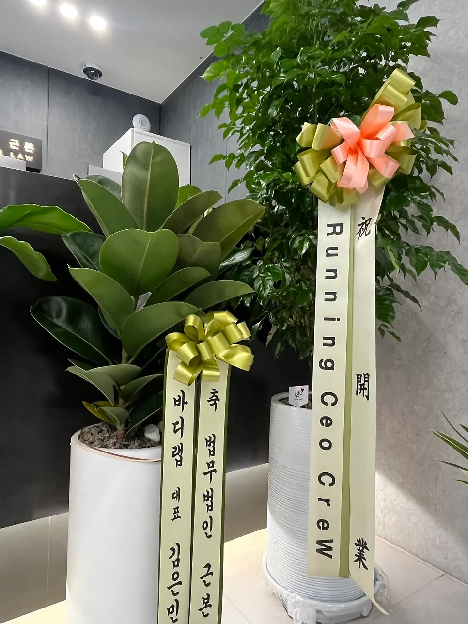이전 후 새롭게 단장한 법무법인 사무실 모습