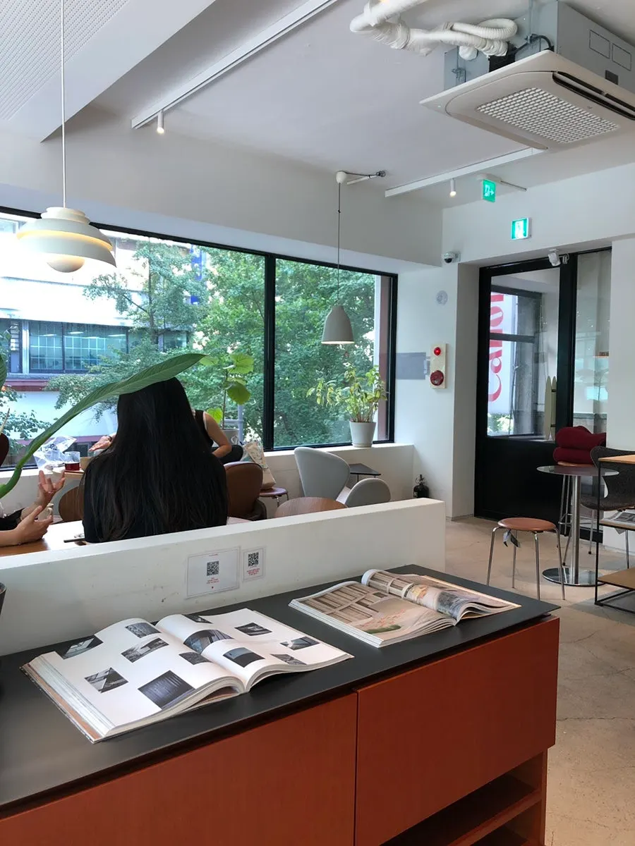 3rd floor Lemangdoré lounge seating in collaboration with Fritz Hansen