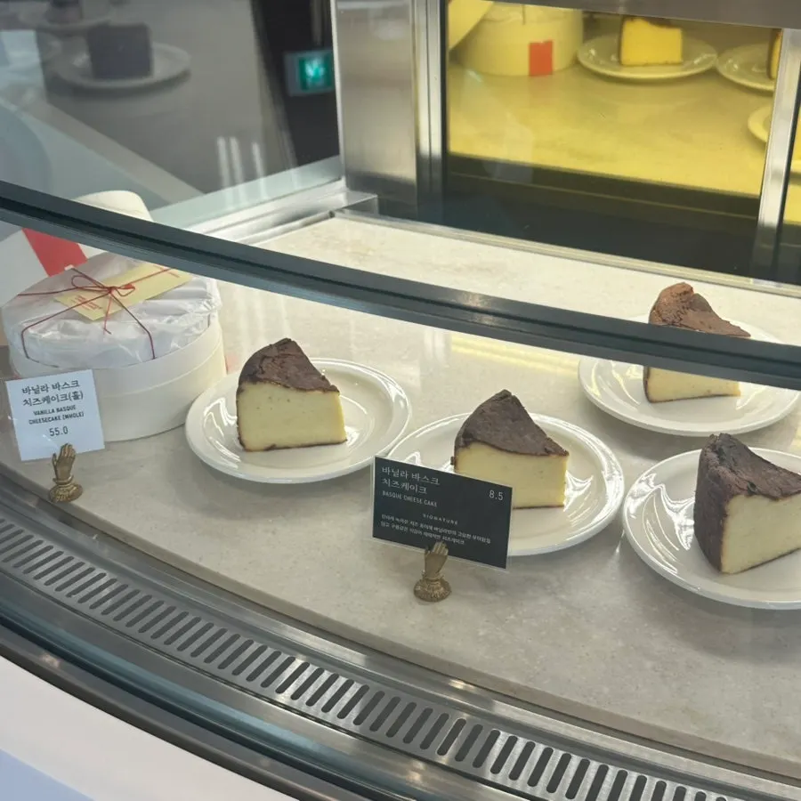 Dessert case with egg tarts and scones
