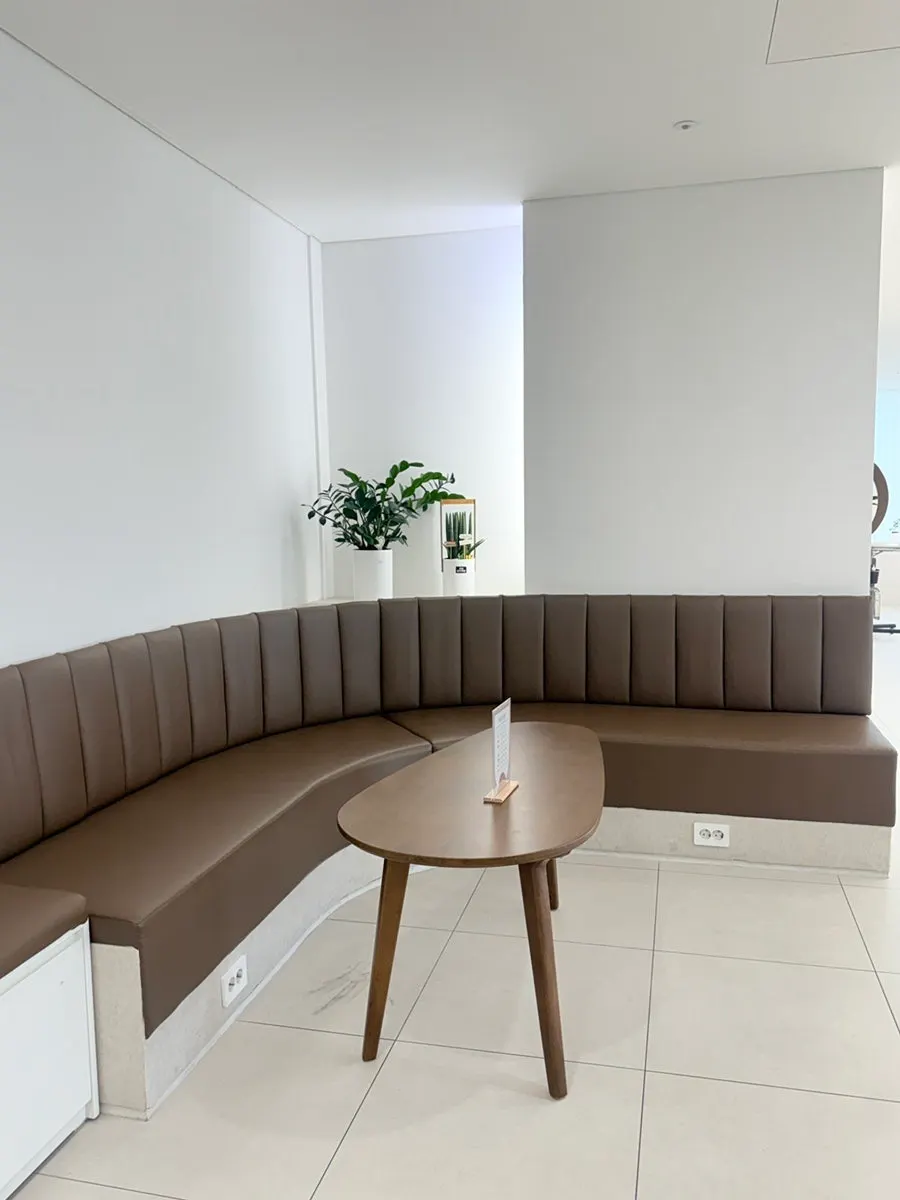 Waiting area at Levia Hair Bucheon Branch