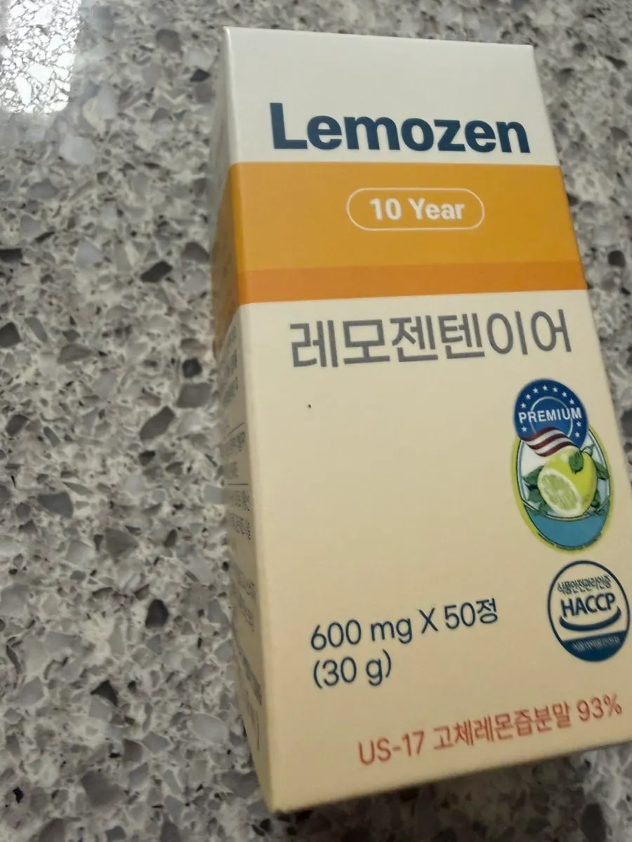 Lemozen Tenyear added to a morning or bedtime routine