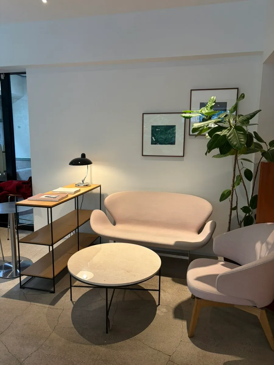 Sofa-style chairs on the 3rd floor