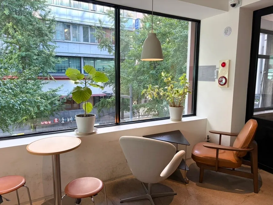 3rd floor lounge seating available for group rental
