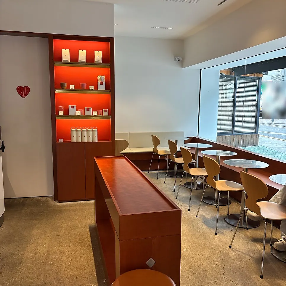 1st floor seating with window view outside