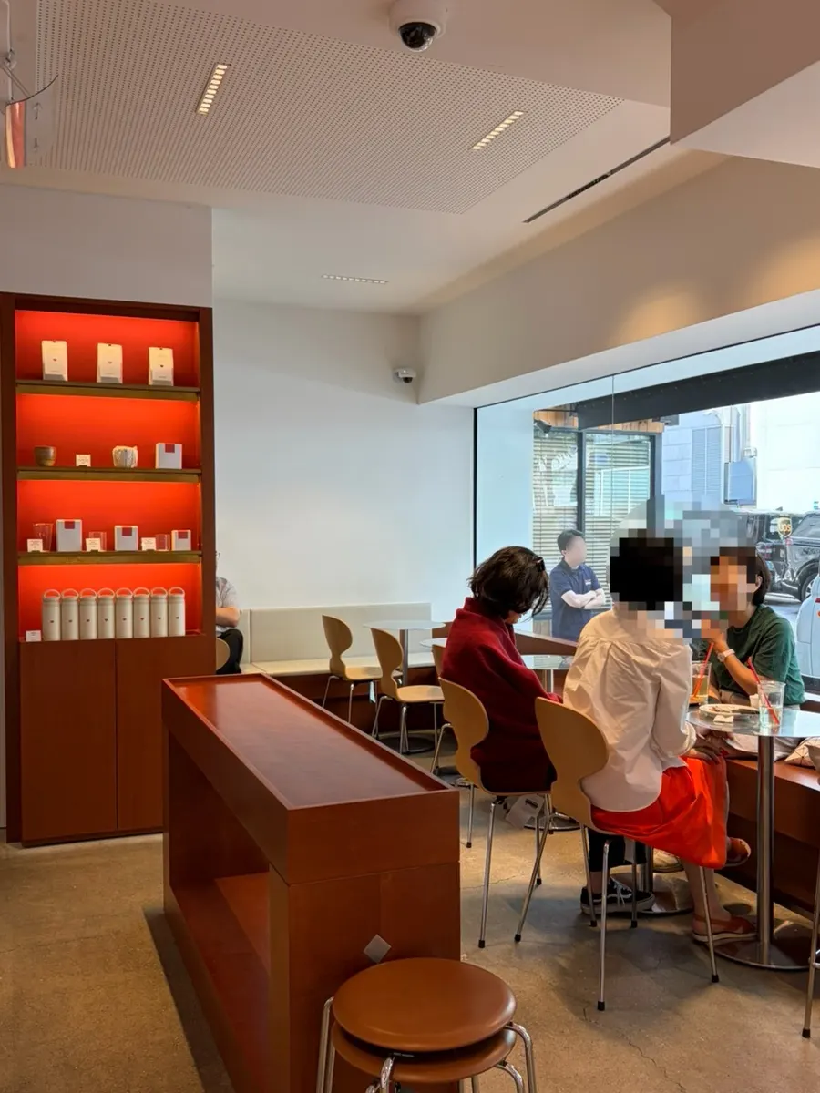 Seating layout on the 1st floor of Lemangdoré Gwanghwamun