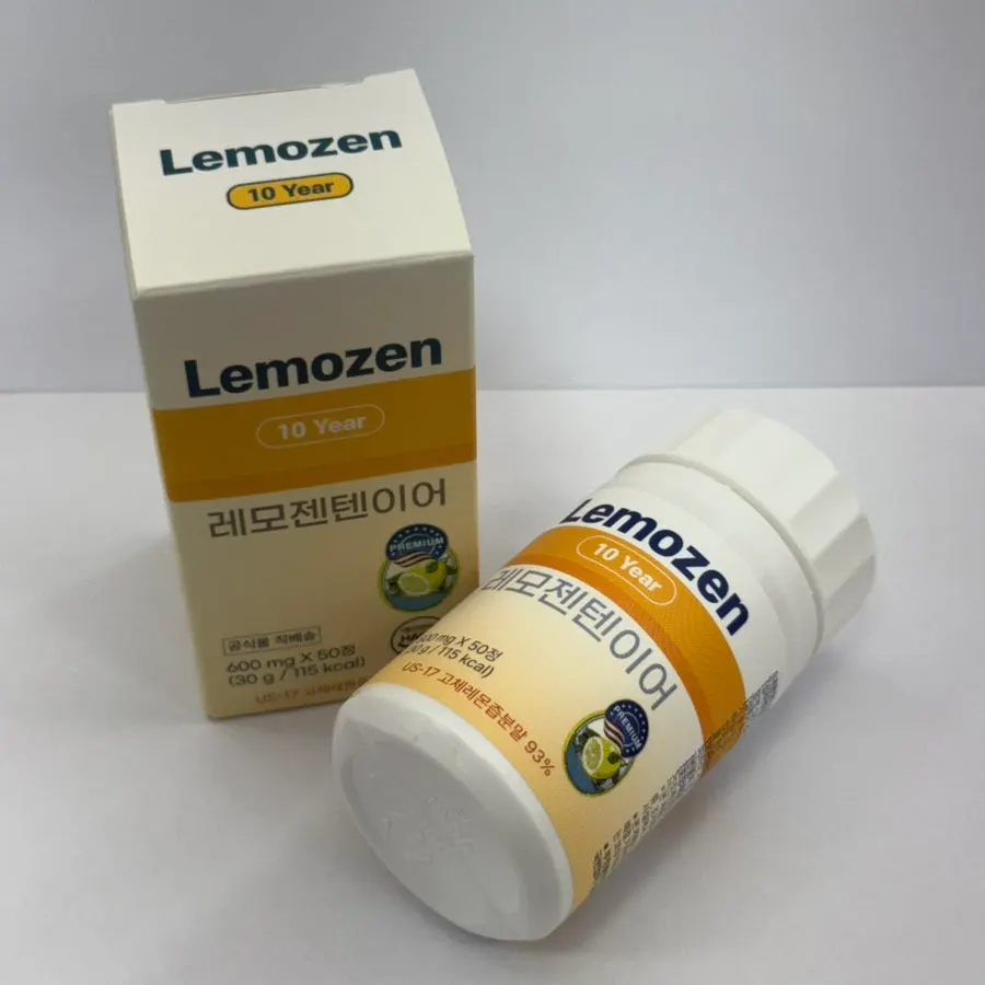 Portable Lemozen Ten Year solid lemon juice