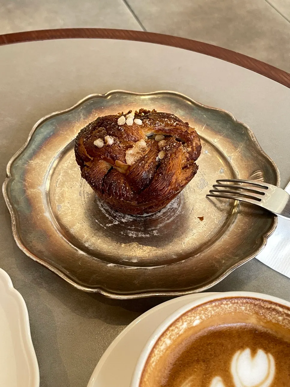 Cross-section of the cardamom bun at Remangdore