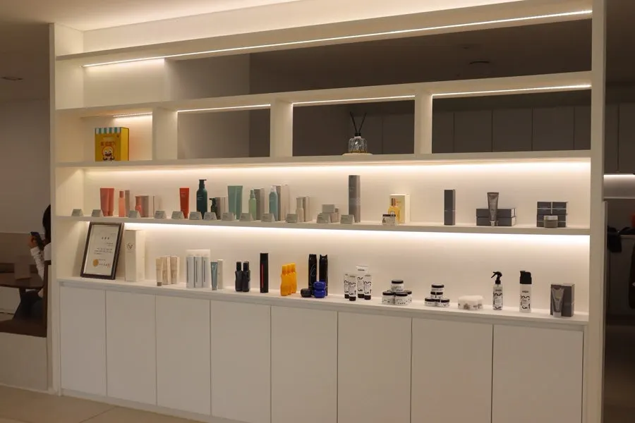 Styling seats and interior of the salon