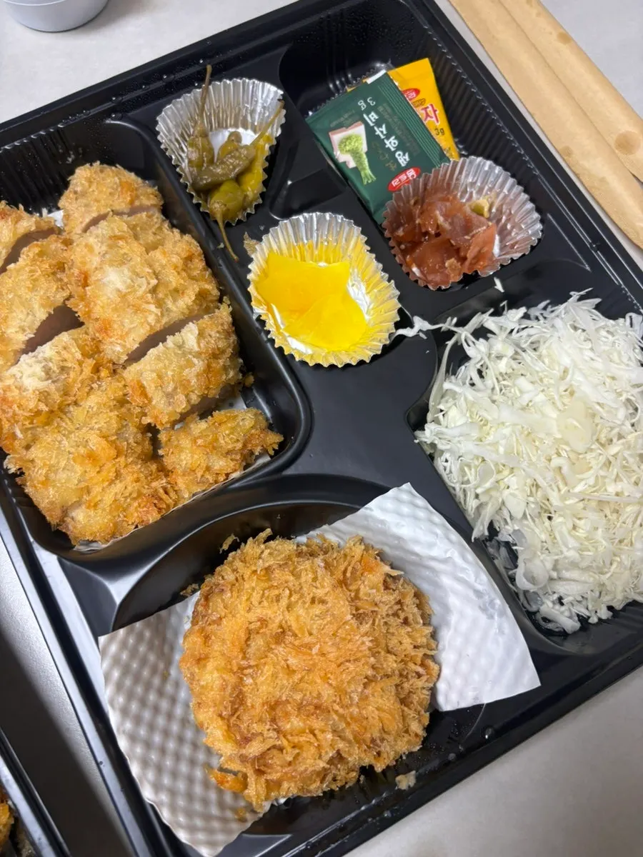 리애 돈카츠 마지막 한 조각