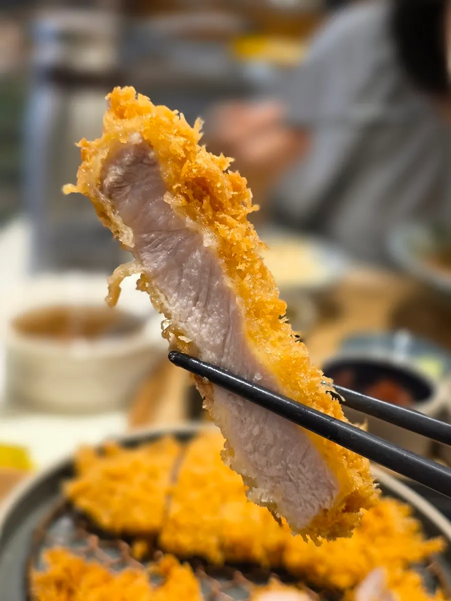 Piece of loin cutlet from the cold soba set