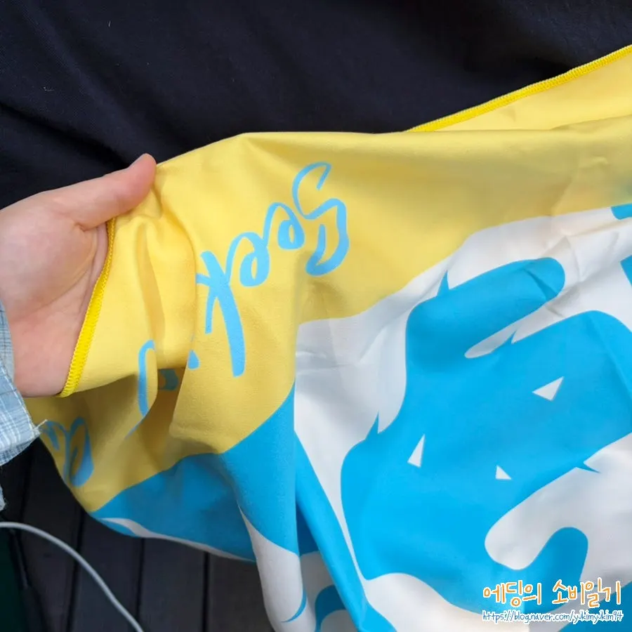 라이프클루 비치타올의 웨스턴풍 패턴