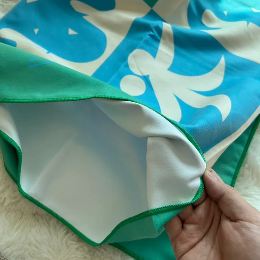 Lifeclue Beach Towel stored secured with its band