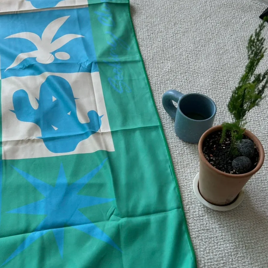 Lifeclue towel used as a home accessory