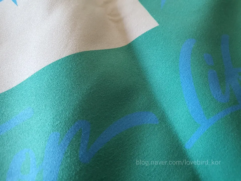 Beach towel fabric tested for how it feels against the skin