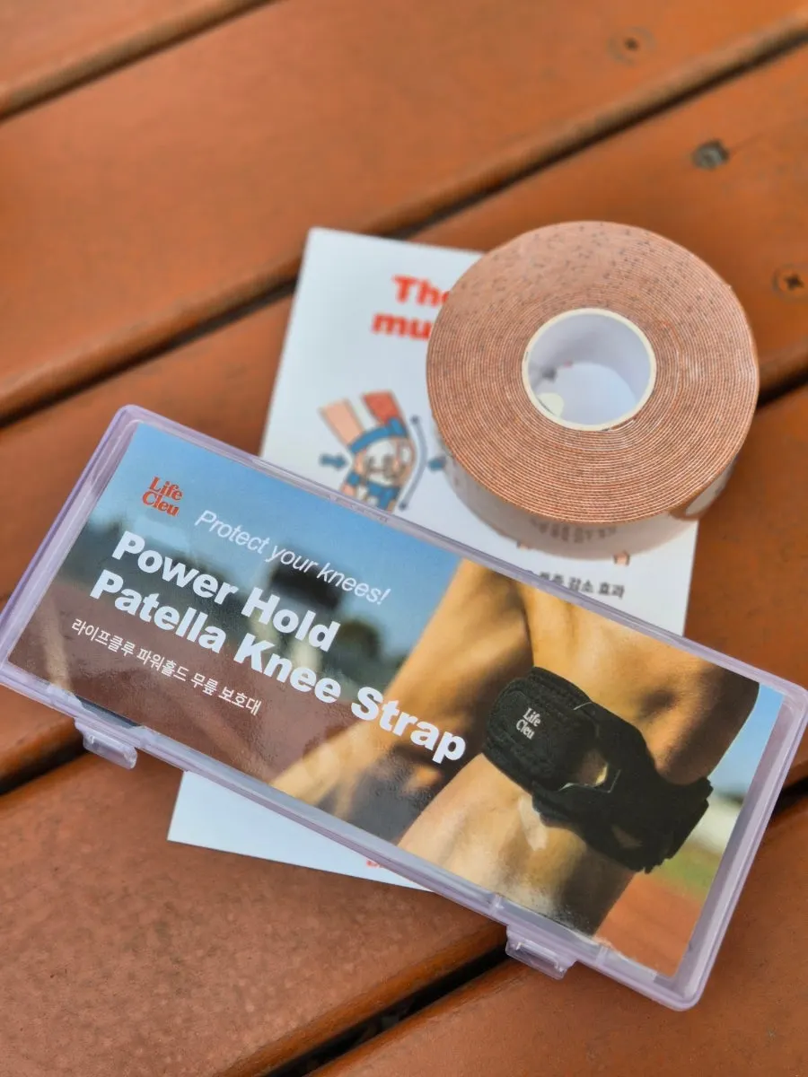 Lifeclue knee support for hiking and running