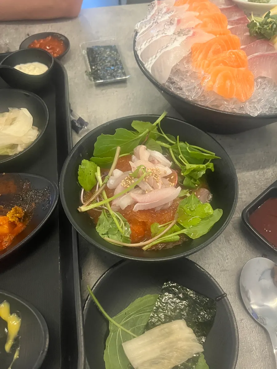 리뷰 이벤트로 받은 맛보기 물회
