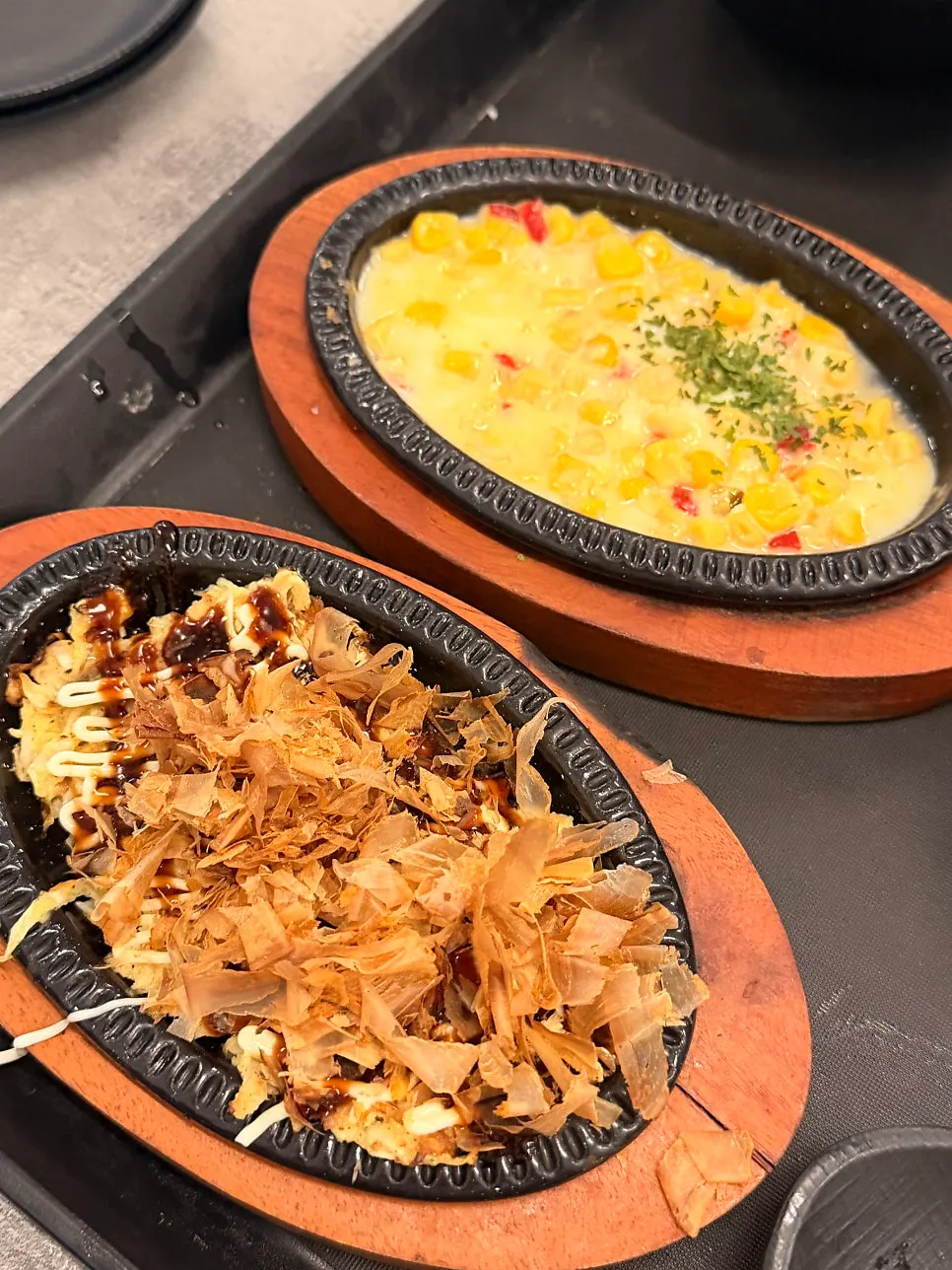 Side dishes served as standard sides