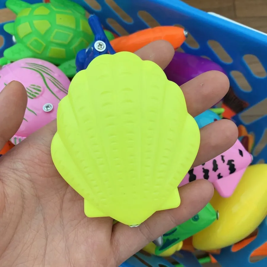 Detail of fishing-play components