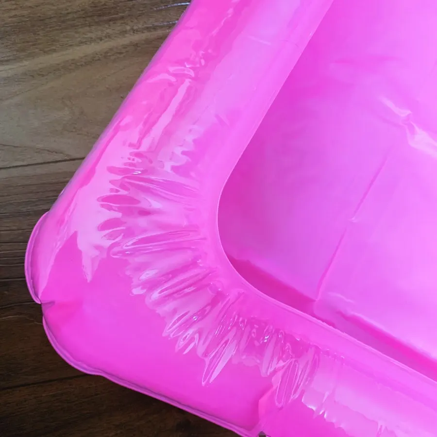 Fully inflated fishing-game tub