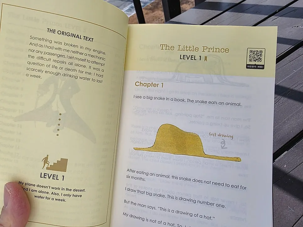 English reader with 27 chapters