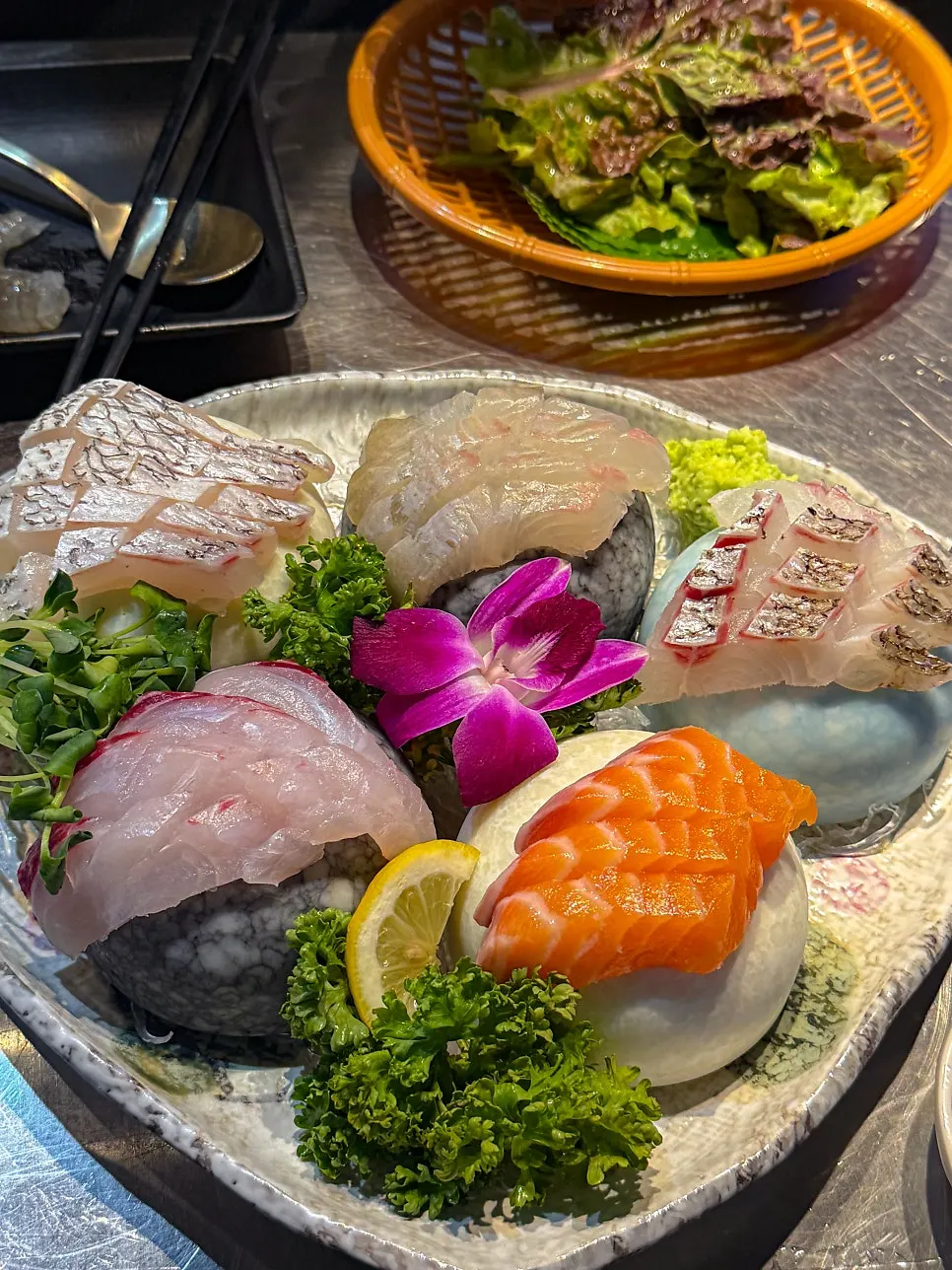 Grilled shrimp head packed full inside
