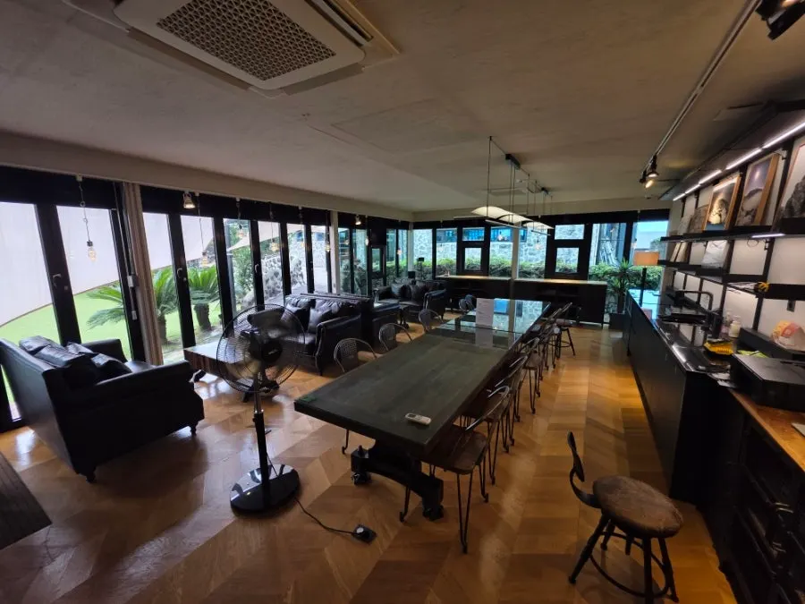 Unobstructed ocean view from the rooftop