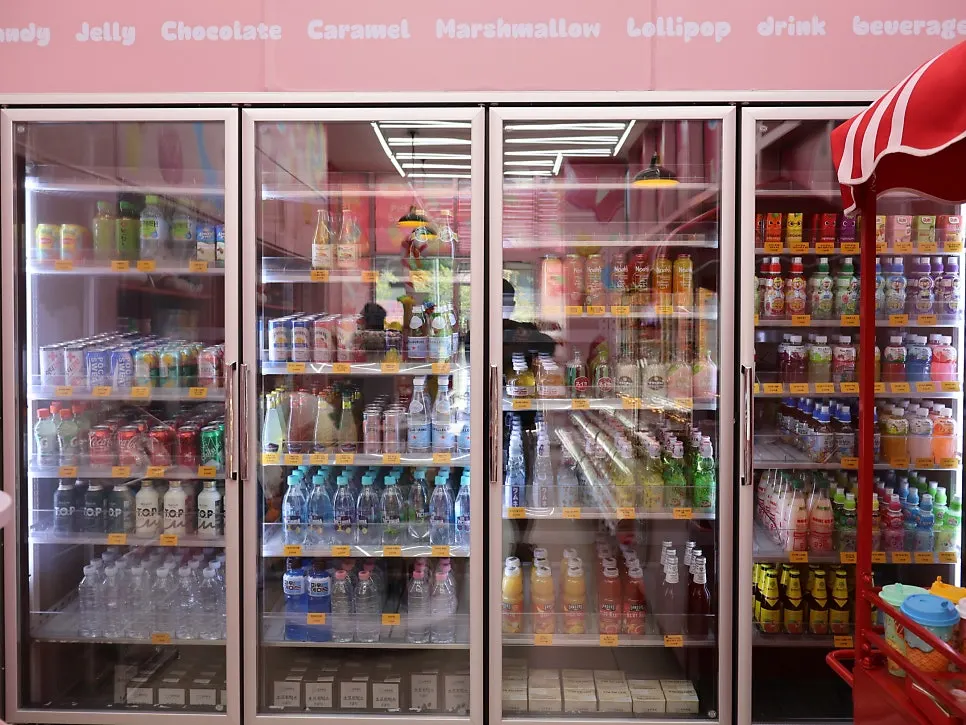 Neatly organized store interior