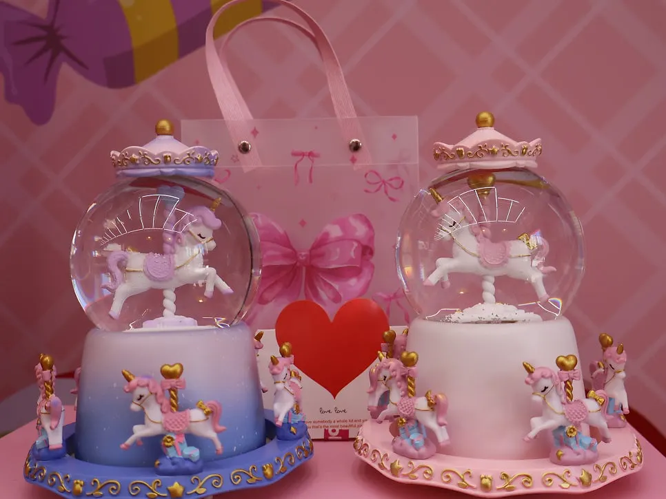 Snack display on one side of the store