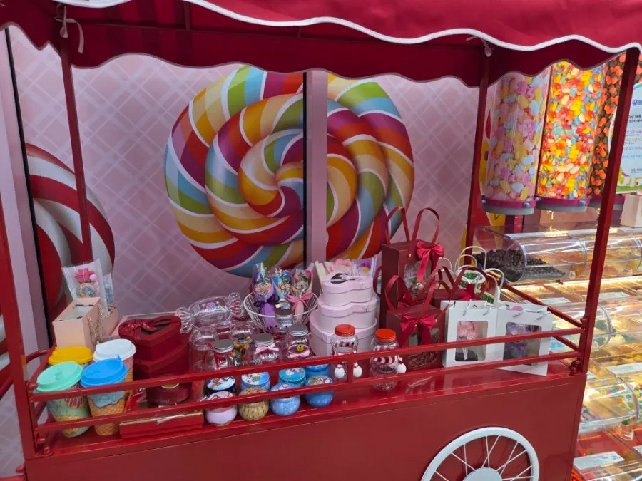 Pick-your-own jelly corner