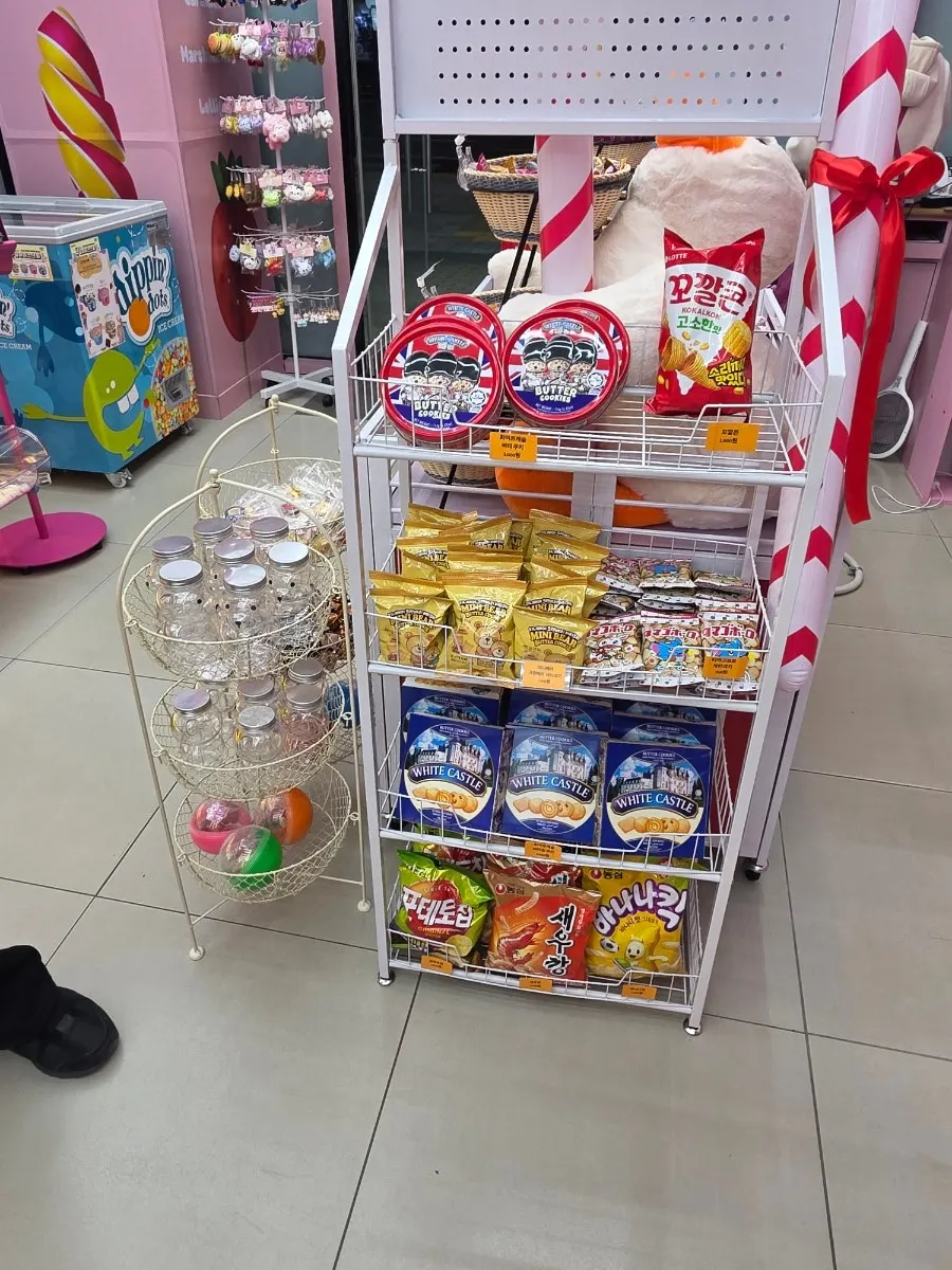 Store layout organized by product category