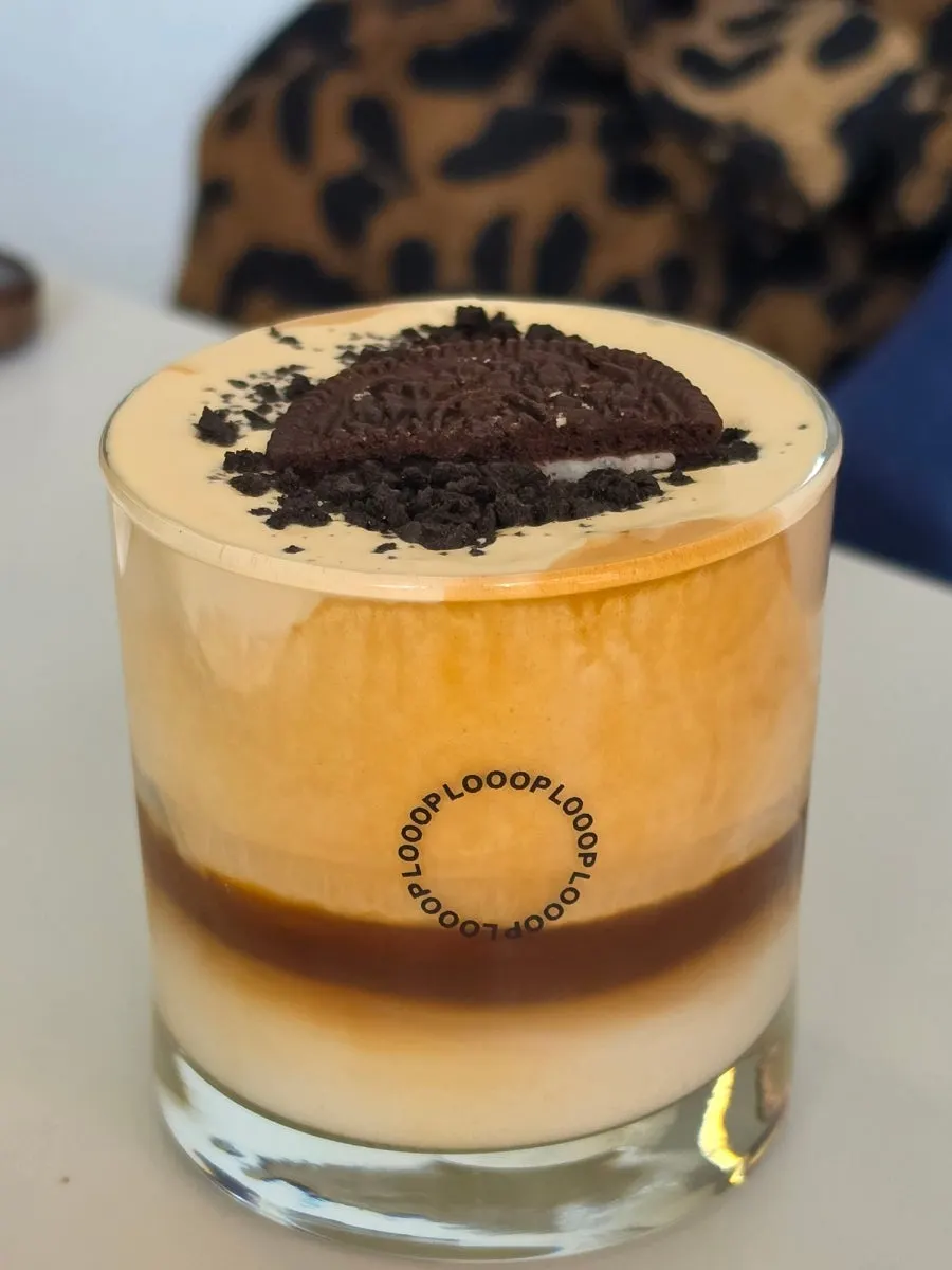 LOOOP Einspänner topped with Oreo