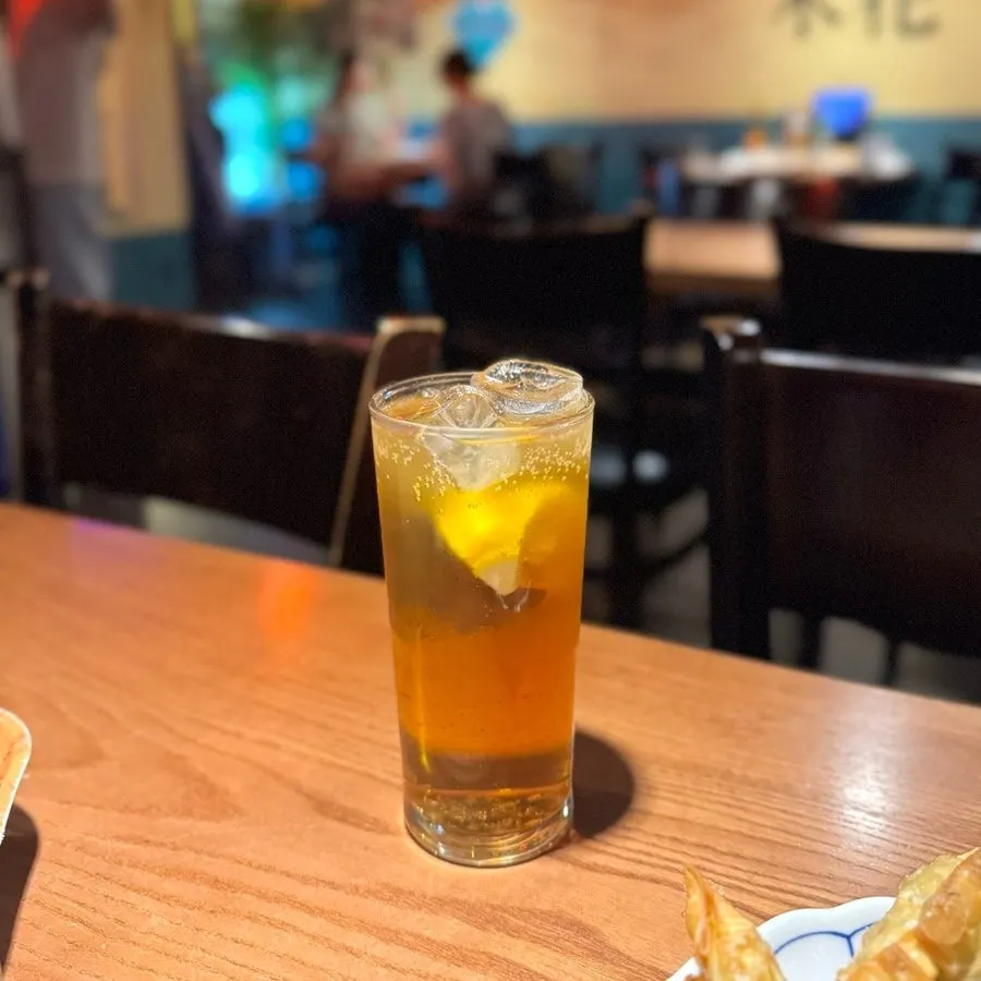 Copa de highball de Earl Grey de Lounge Mokhwa Dongnae