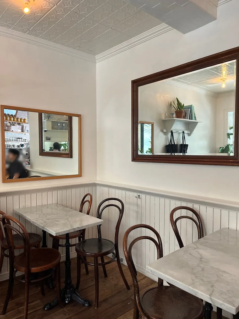 Full view of Low & Sweet Bakery with the doors open