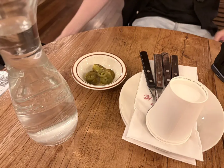 Seated at the table at Low Five Anguk