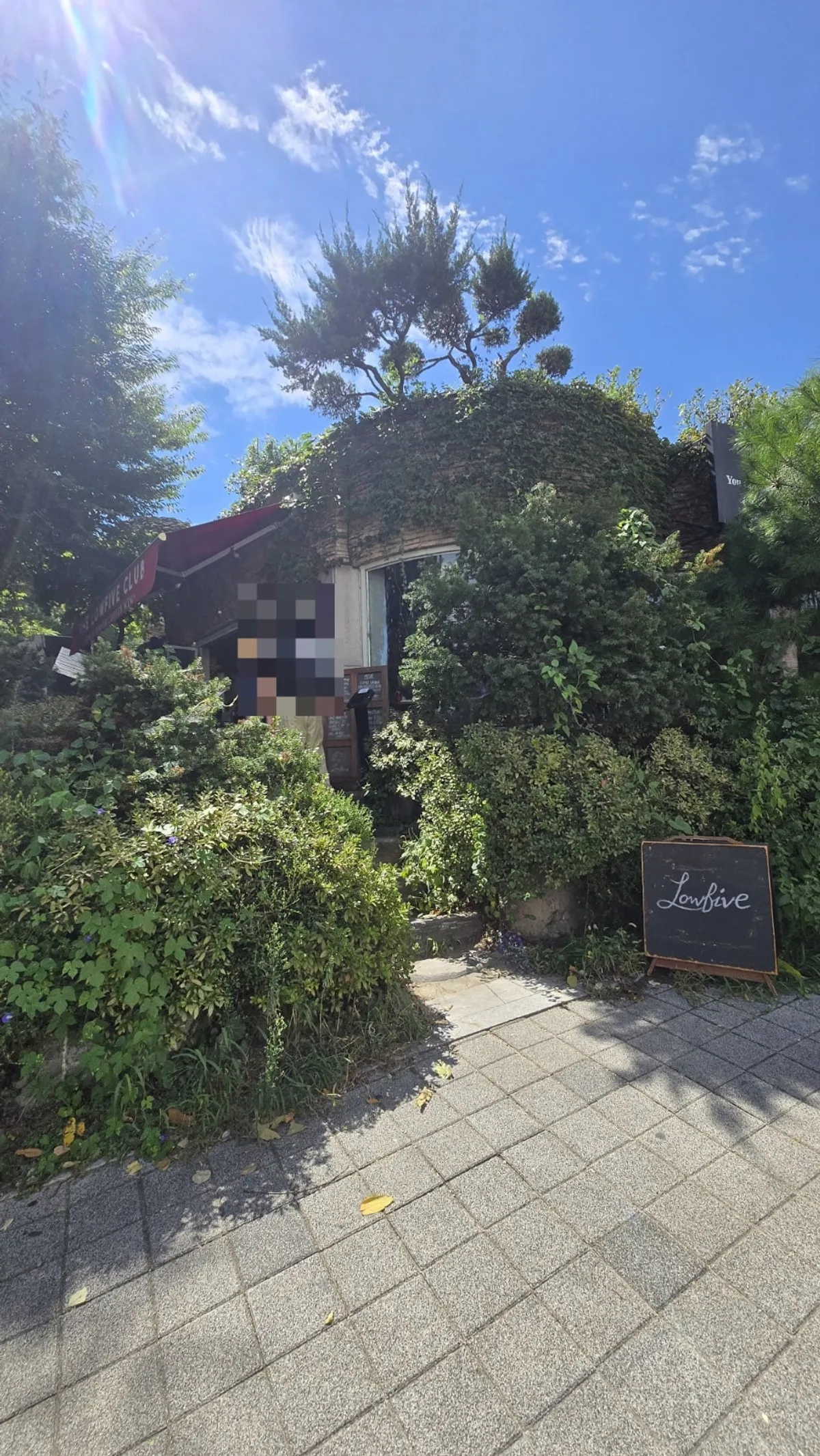 Full view of Low Five's fairy-tale-like building