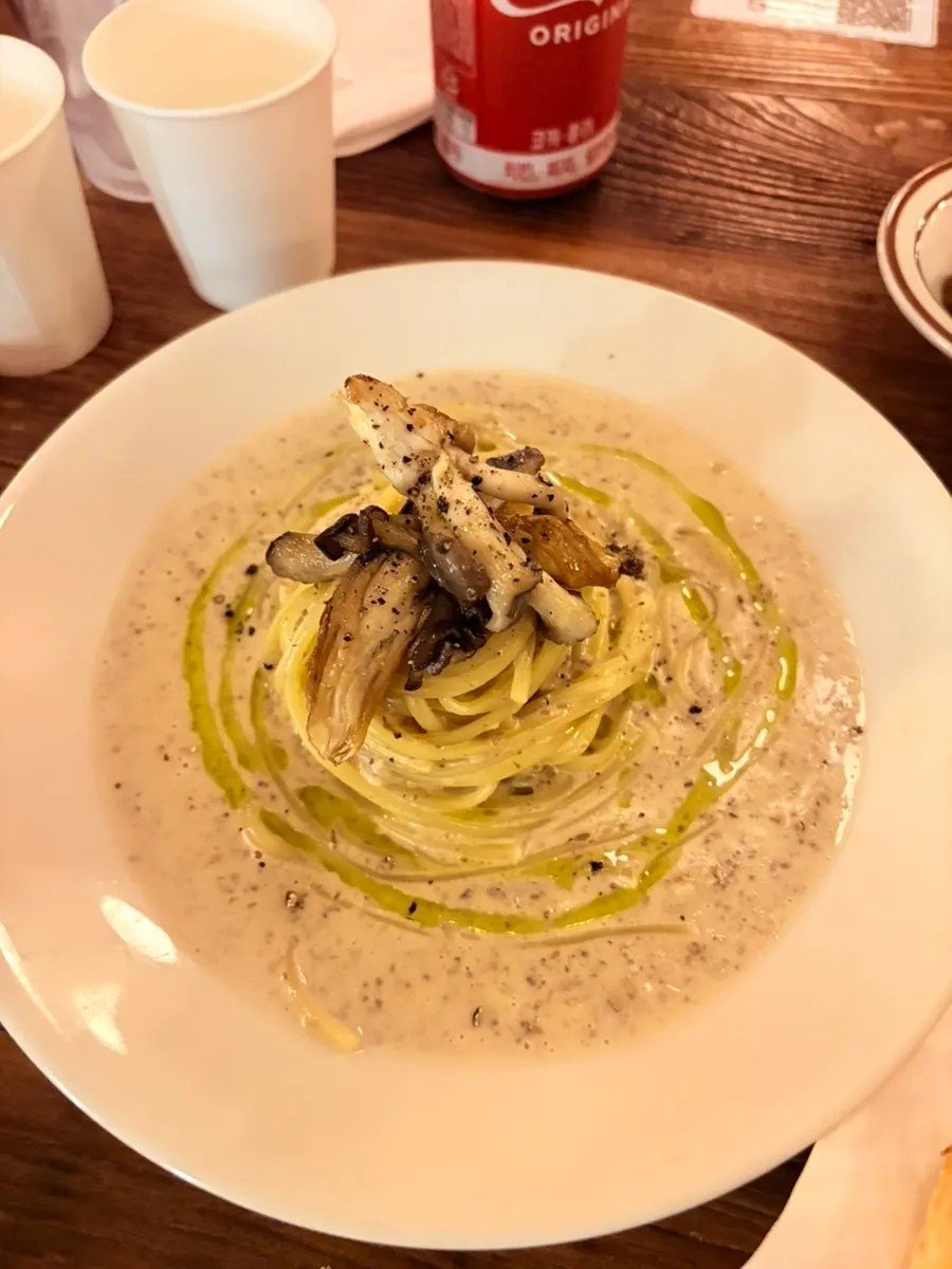 Vongole pasta with clams