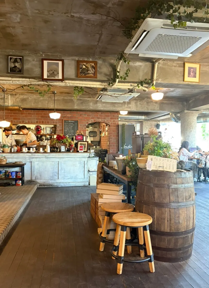 Warmly lit interior of Low Five