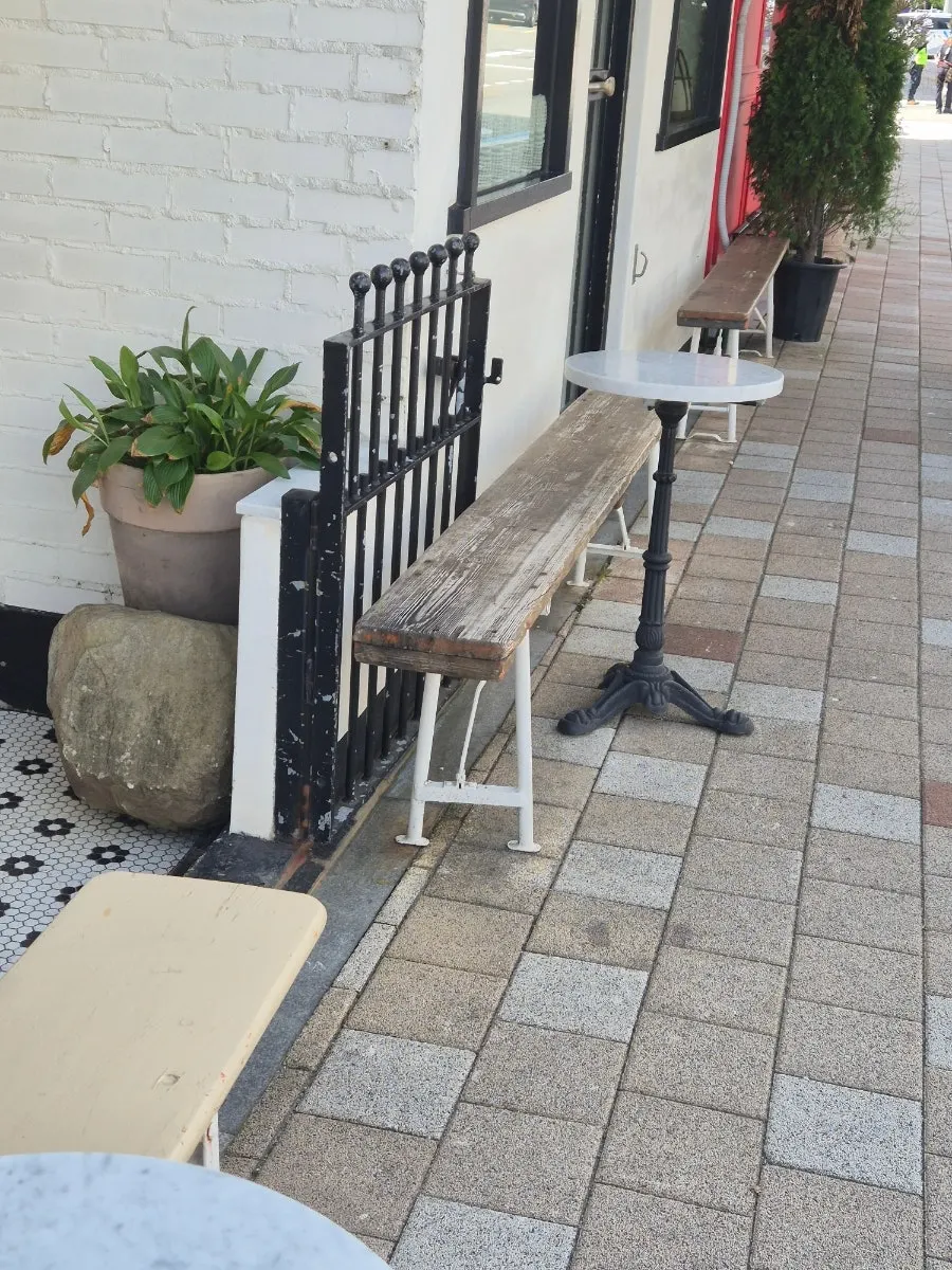 Parking space in front of Low & Sweet Bakery