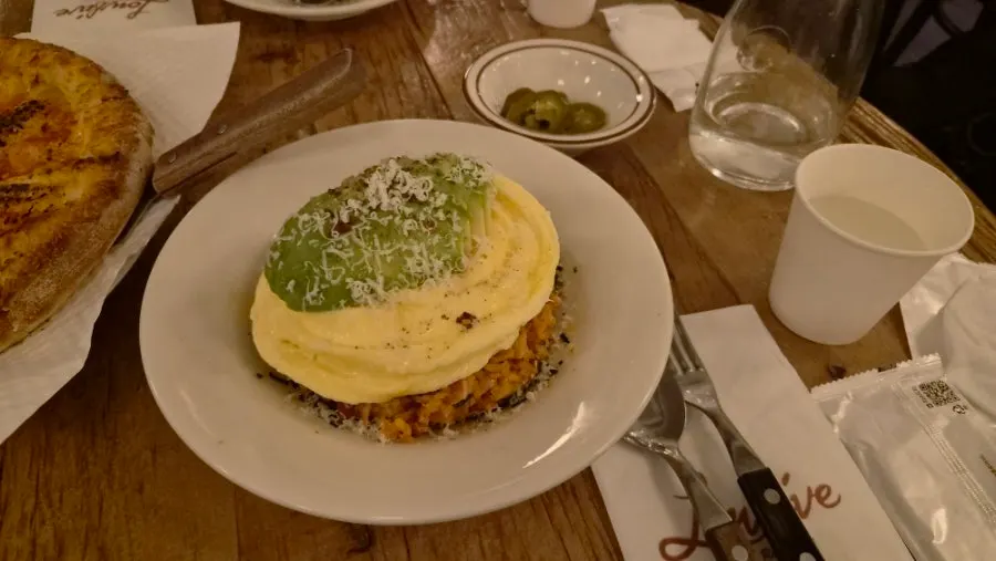 Avocado kimchi fried rice at Low Five Anguk