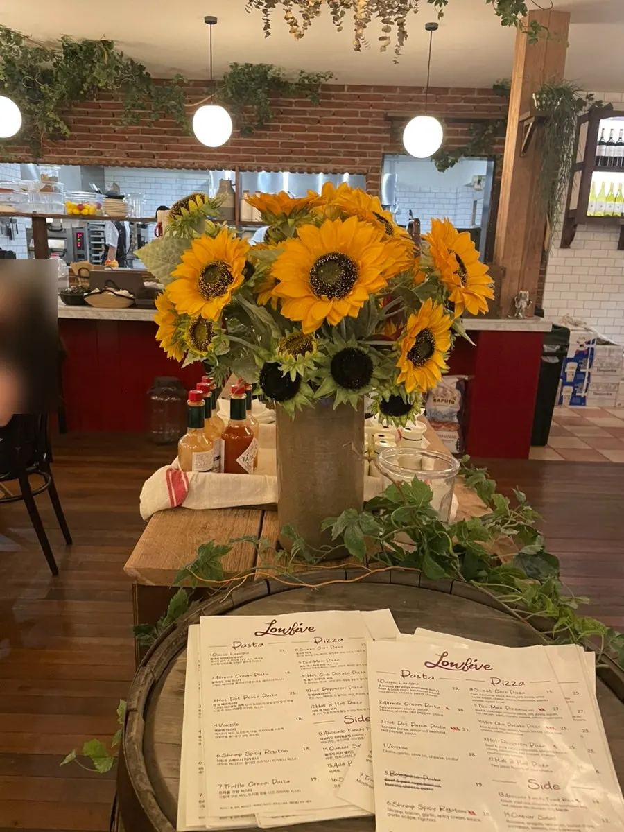 Table with all three dishes from Low Five Anguk