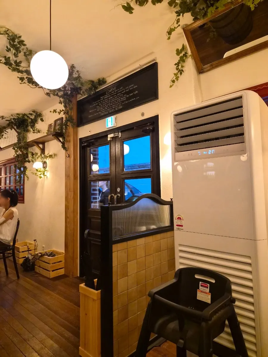 Table view while choosing from the menu