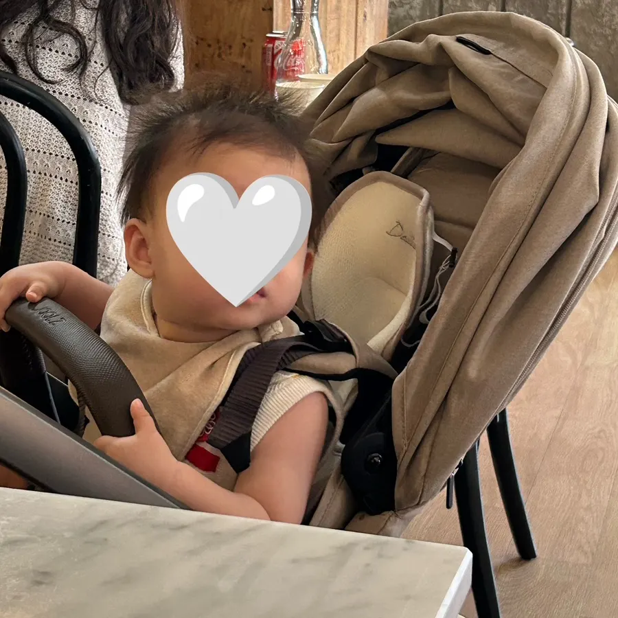 Restaurant seating comfortable for visits with kids