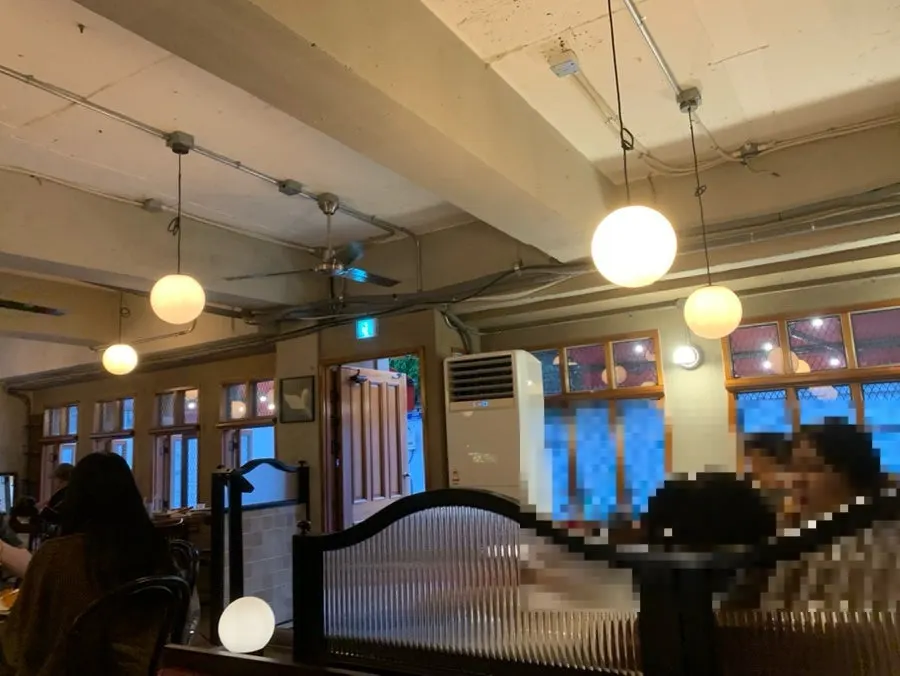 View from the window seat at Low Five Sinpung
