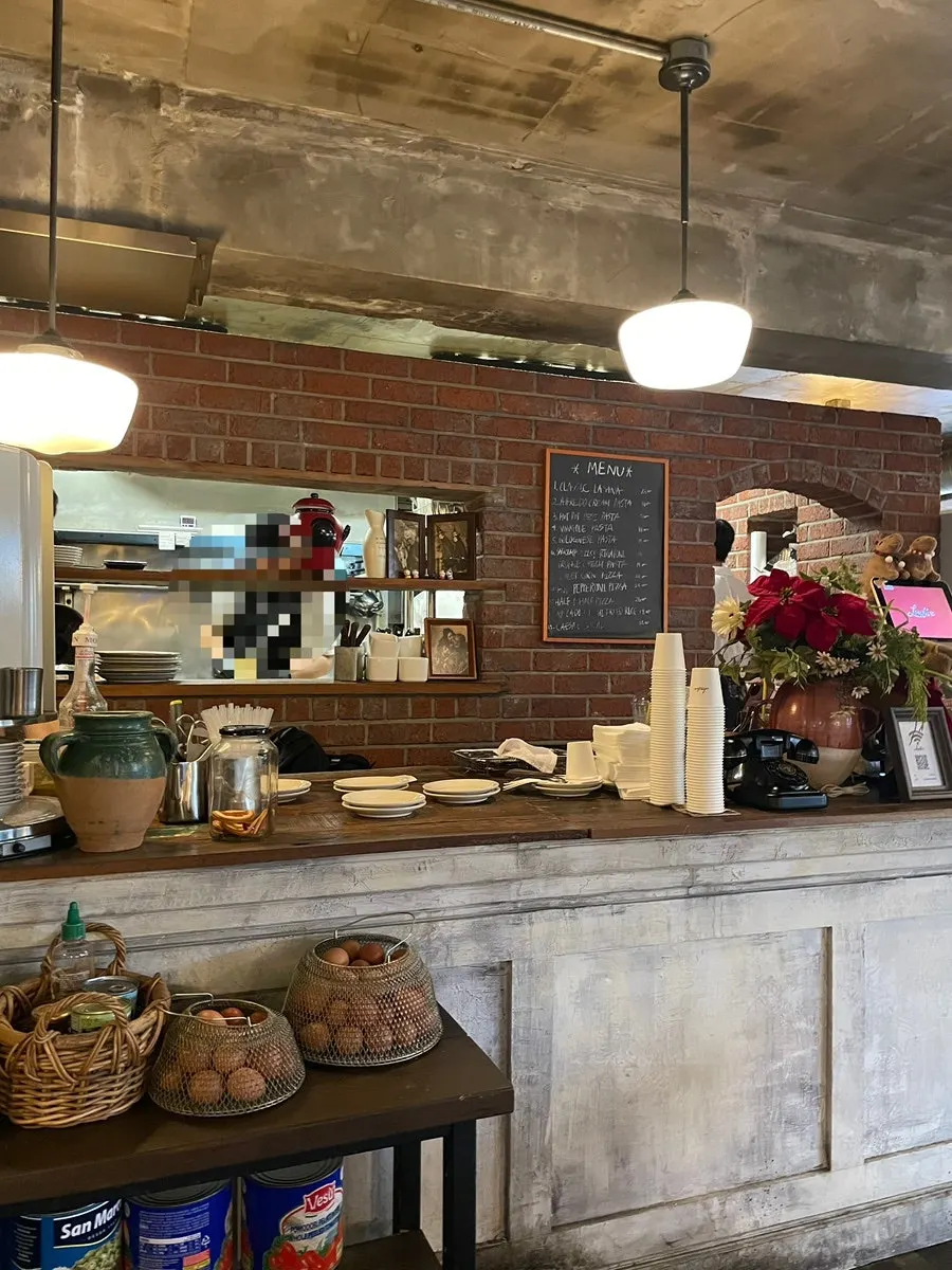 Seating atmosphere inside the Low Five restaurant