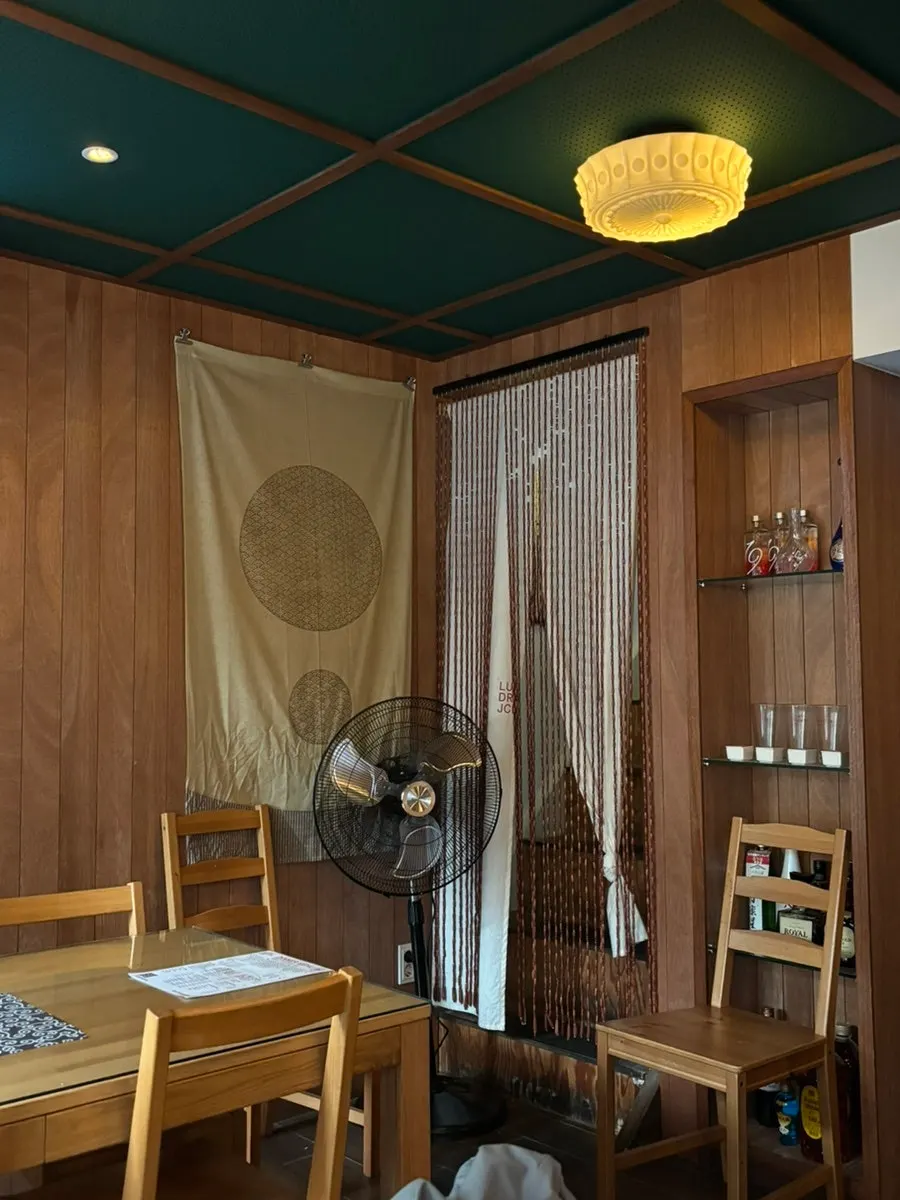 Seating area at Lucky Dragon JCB Sindang