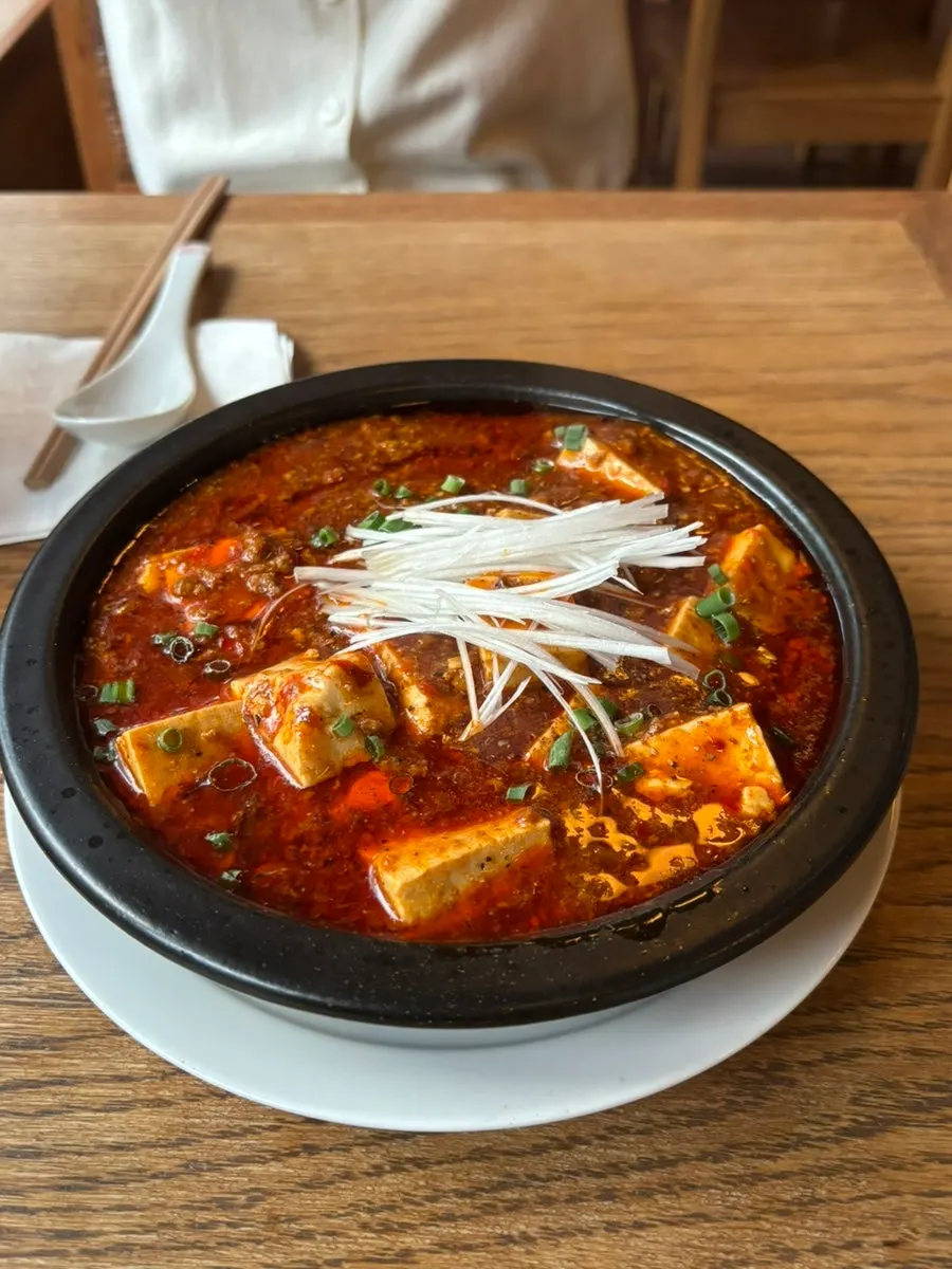 Signature mapo tofu dish