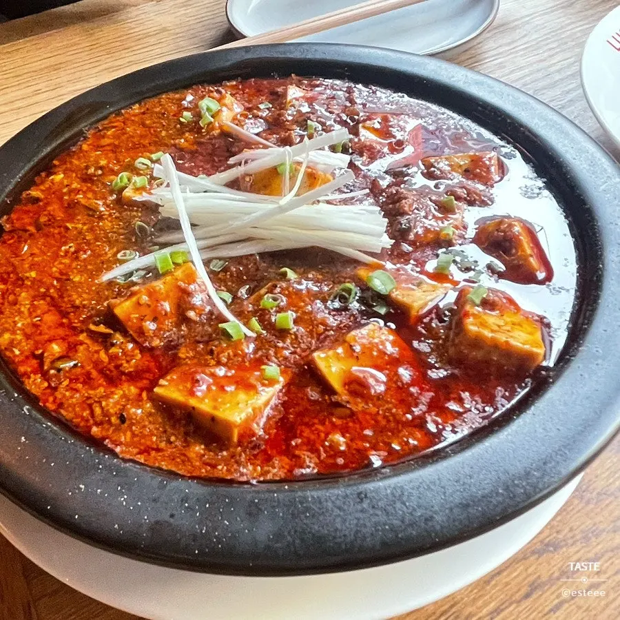 럭키드래곤JCB 마파두부 클로즈업